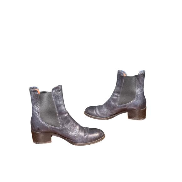 Santoni Chelsea leather boot size 35.5 - Picture 3 of 7